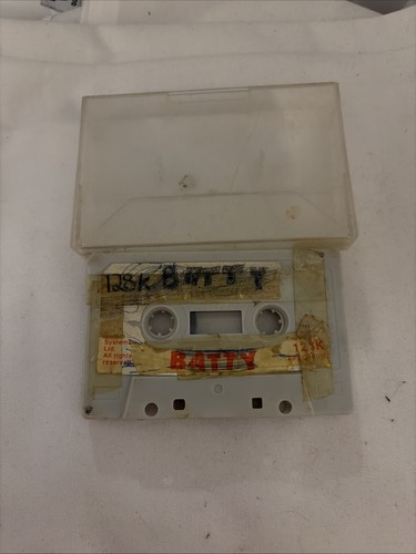Batty game tape cassette from - batty,