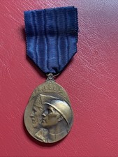 WW1 WW2 Or Post War Belgium Volunteer Combatant Medal No 5
