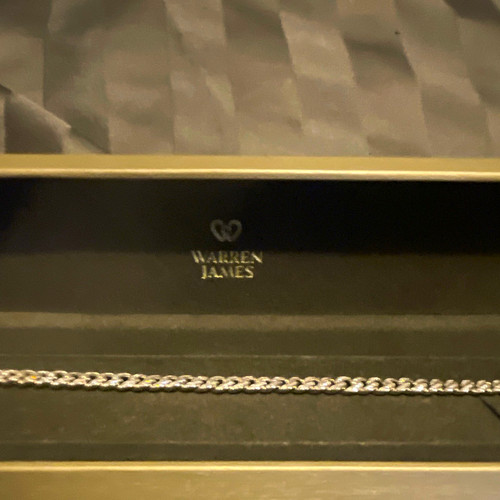 Warren james silver curb - james, link