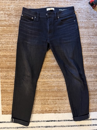 Madewell 33x32 selvedge black - madewell,