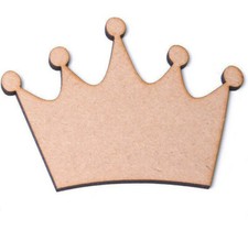Wooden Crown Craft Shapes