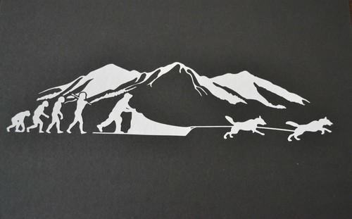 Sled dog spirit - dog, born