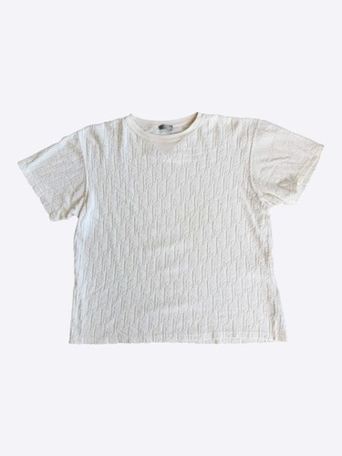 Dior white oblique towel - white,
