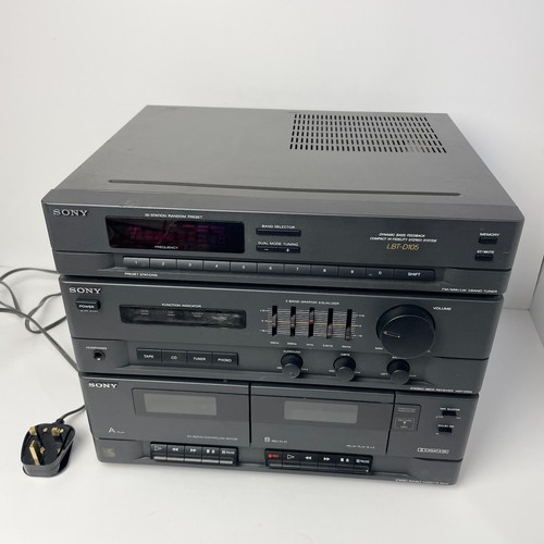 Sony lbt d105 cassette - d105, hi-fi