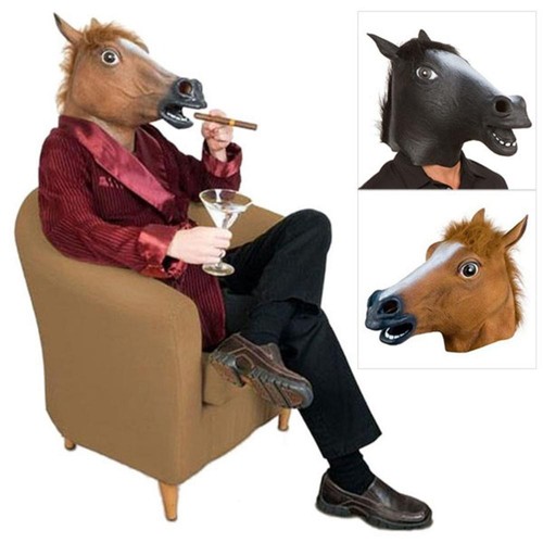 Horse head mask animal - horse,