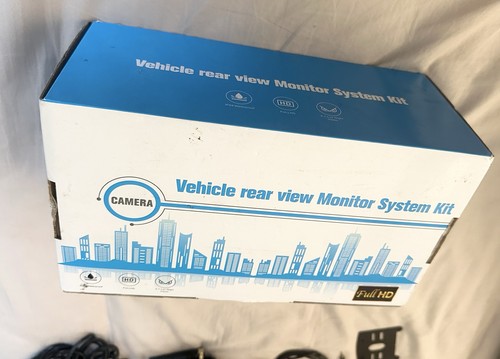 Vehicle rear view - rear, monitor