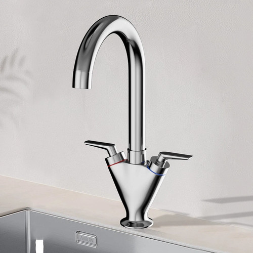 New kitchen sink - new, tap