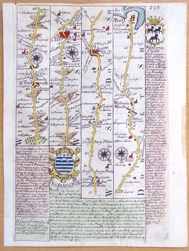 Original antique strip road - antique,