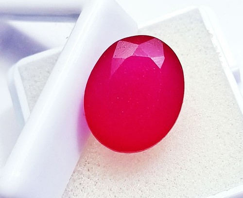 Natural red beryl - ct,