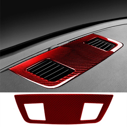 Red carbon fiber dashboard - carbon,