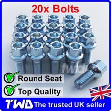 20 x ALLOY WHEEL BOLTS FOR VW