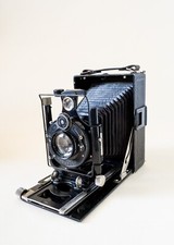 Voigtlander Avus 9x12 folding plate camera made 1919-1934 Skopar f4.5 13.5cm
