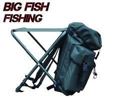 Green Nylon Fishing Rucksack Stool Fishing Seat With Backpack