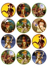 24 Indiana Jones Fairy Cake