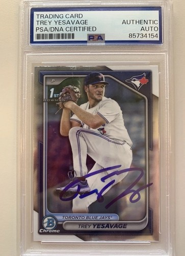 Trey yesavage auto - yesavage,