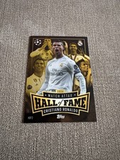 Hall Of Fame Cristiano Ronaldo Match Attax 2024/2025 Real Madrid 24/25 # HOF2