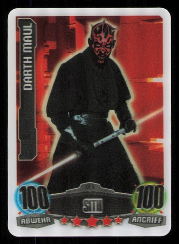 Darth maul force attax - maul,