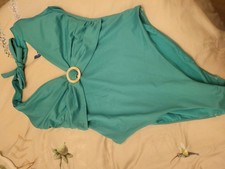 New Without Tags Marks And Spencer Green Swimsuit Size 18