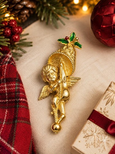Vintage corel christmas - christmas, cherub