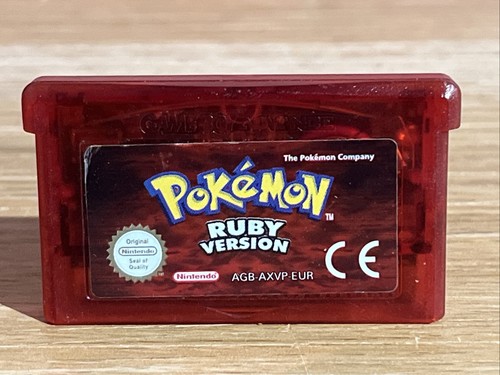 Genuine pokémon ruby version - genuine,