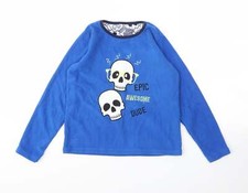 Matalan Boys Blue Round Neck