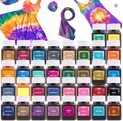 Fabric dye tie - dye,