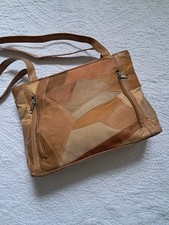 Vintage Style Tan & Cream