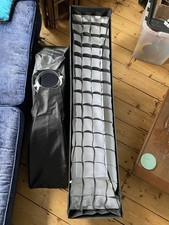 2 x Bessel 120cmx30cm Softbox Portrait Stripbox +diffusers+grid Elinchrom EL-Fit