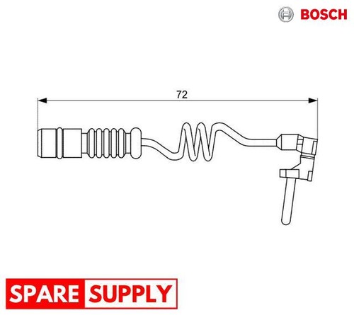 Warning contact brake pad - contact,,