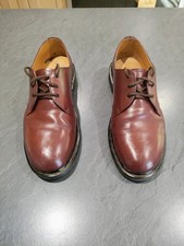 Dr Martens 1461 Mens Shoes Ox Blood Smooth Leather UK Size 11 EU 46 Preloved