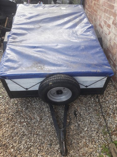 Car trailer with led - car,