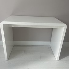 Dwell Hudson White Gloss Desk 