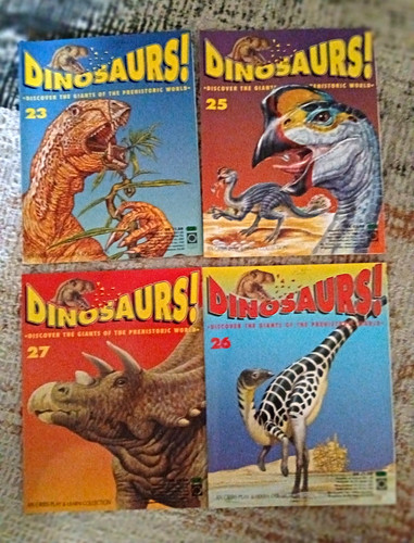 Dinosaurs magazine lot 4 - magazine, of