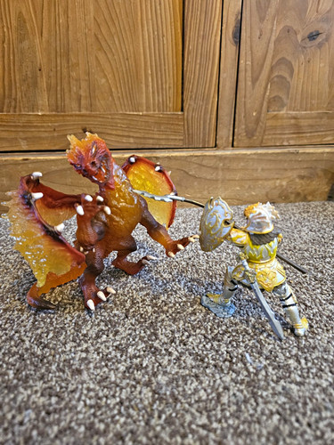 Schleich dragon slayer - schleich, with