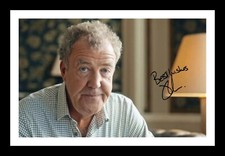 JEREMY CLARKSON AUTOGRAPHED SIGNED & FRAMED PHOTO PRINT