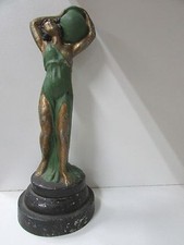 VINTAGE ART DECO STATUE OF