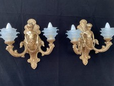 Wall Lights Cherubs Figurine
