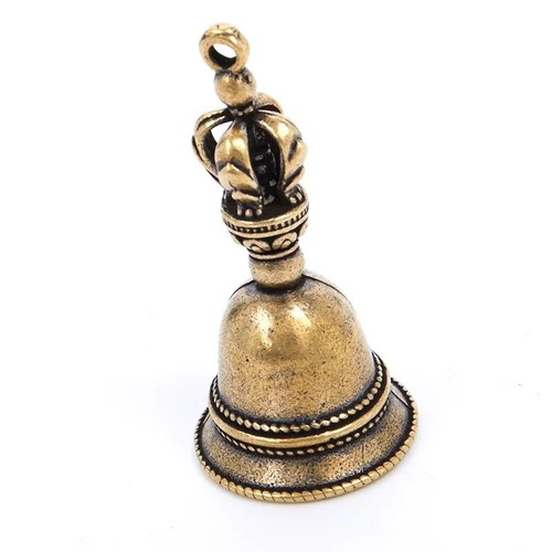Brass handle loud hand bell - brass,