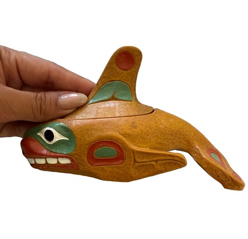 Vintage pearlite haida orca - vintage,