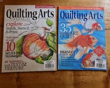 Quilting Arts magazine x 2