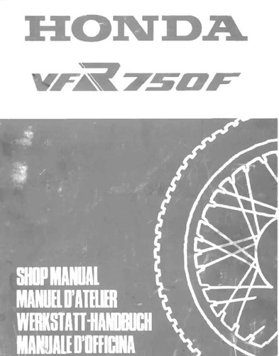 Honda vfr750f rc24 1986 - rc24,