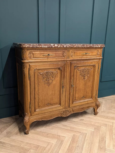 French oak marble - , topped