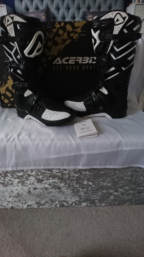 Acerbis team black white - acerbis, black&white