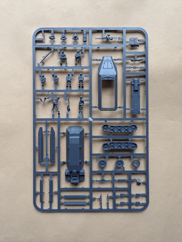 Sdkfz 251d hanomag sprue - 1/72,