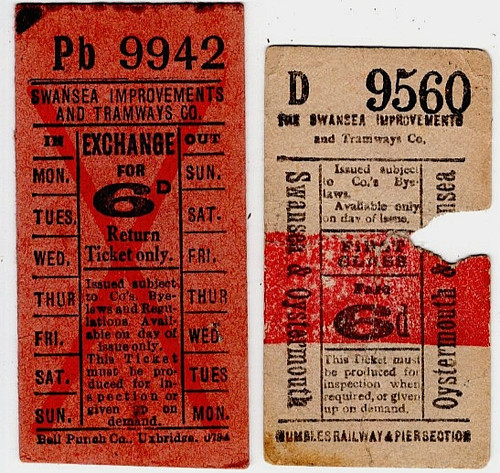 Tram tickets swansea - tram,