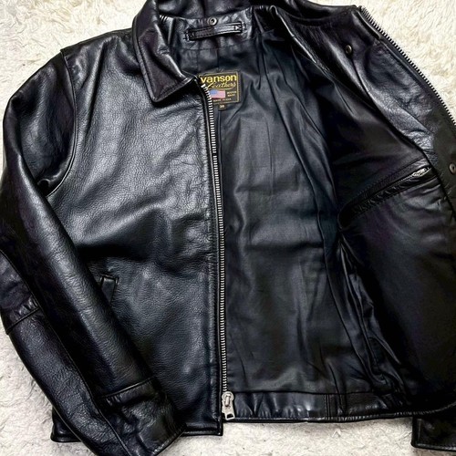 Vanson leather enfield single - leather,