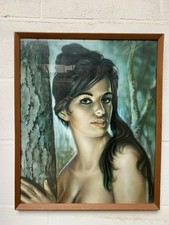 Vintage  Iconic J.H Lynch “TINA” 1960s  print in original frame Tretchikoff Era