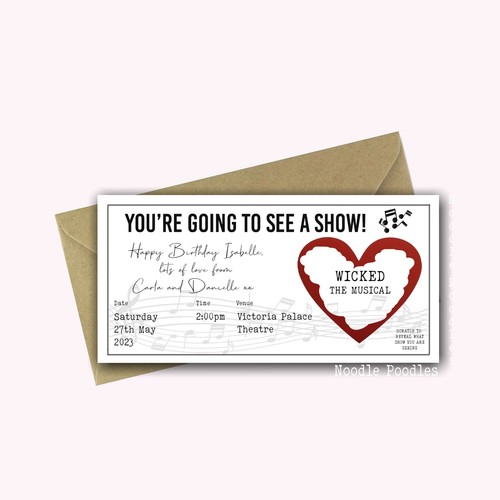 Personalised surprise scratch - surprise,