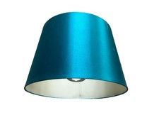 12in Silk Like Lampshade Table Lamp Ceiling Light Shade Teal Blue