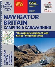 Philips Navigator Britain Camping & Caravanning Road Atlas